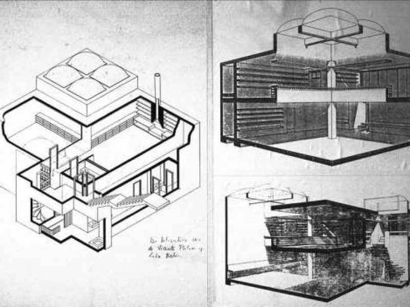 Panos arquitectónicos de Rascainfiernos